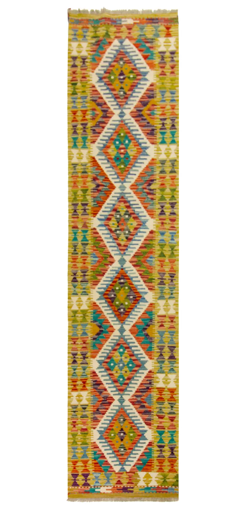 Kilim Afgano | 249 x 60 cm