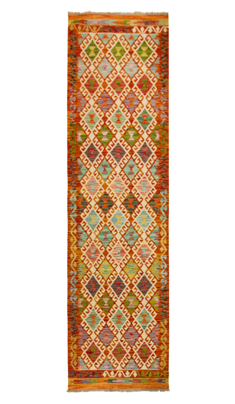 Kilim Afgano | 252 x 83 cm