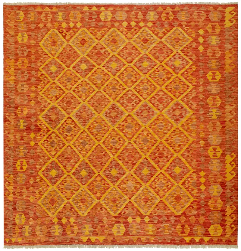 Kilim Afgano | 253 x 255 cm