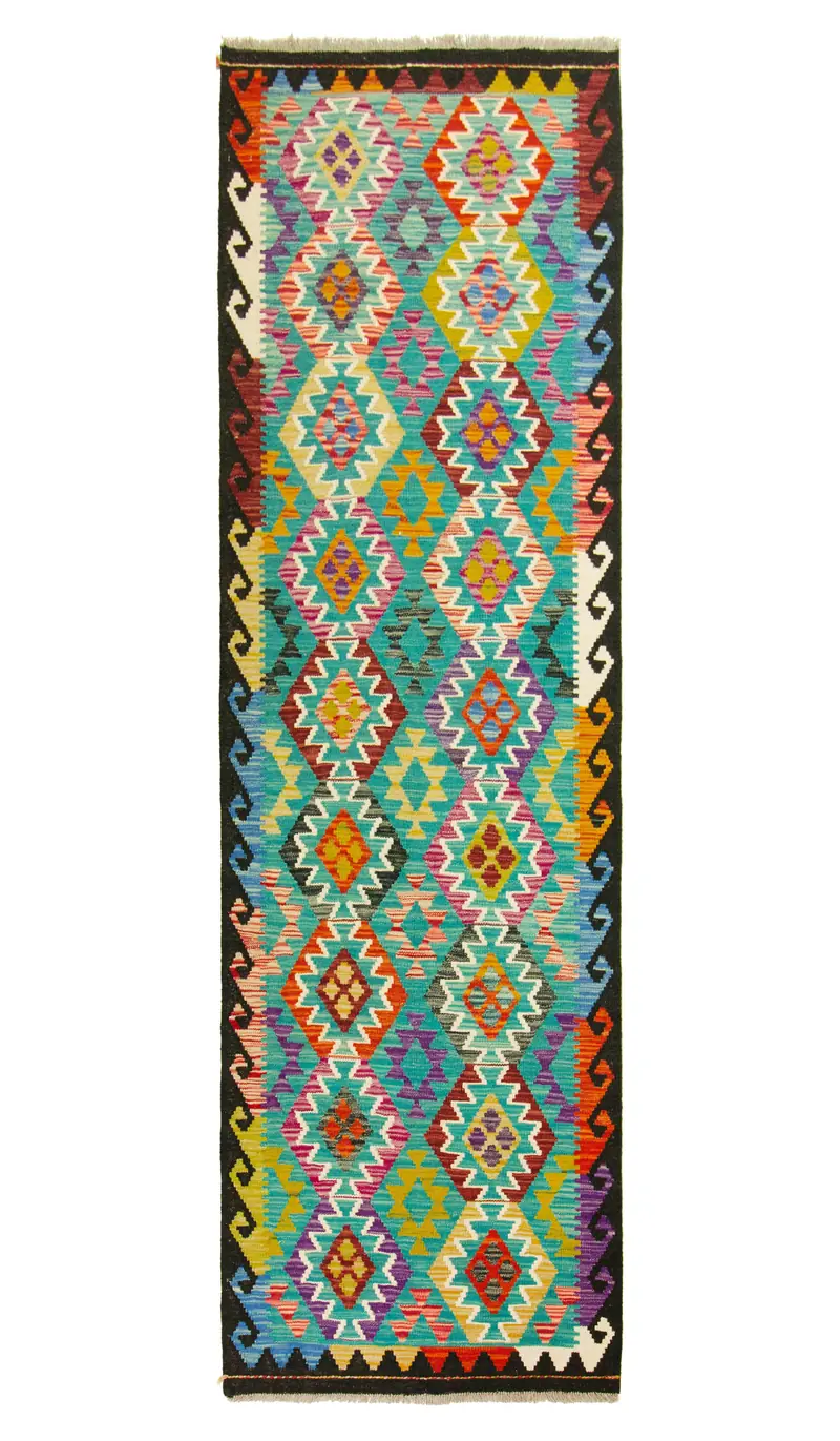 Kilim Afgano | 253 x 82 cm