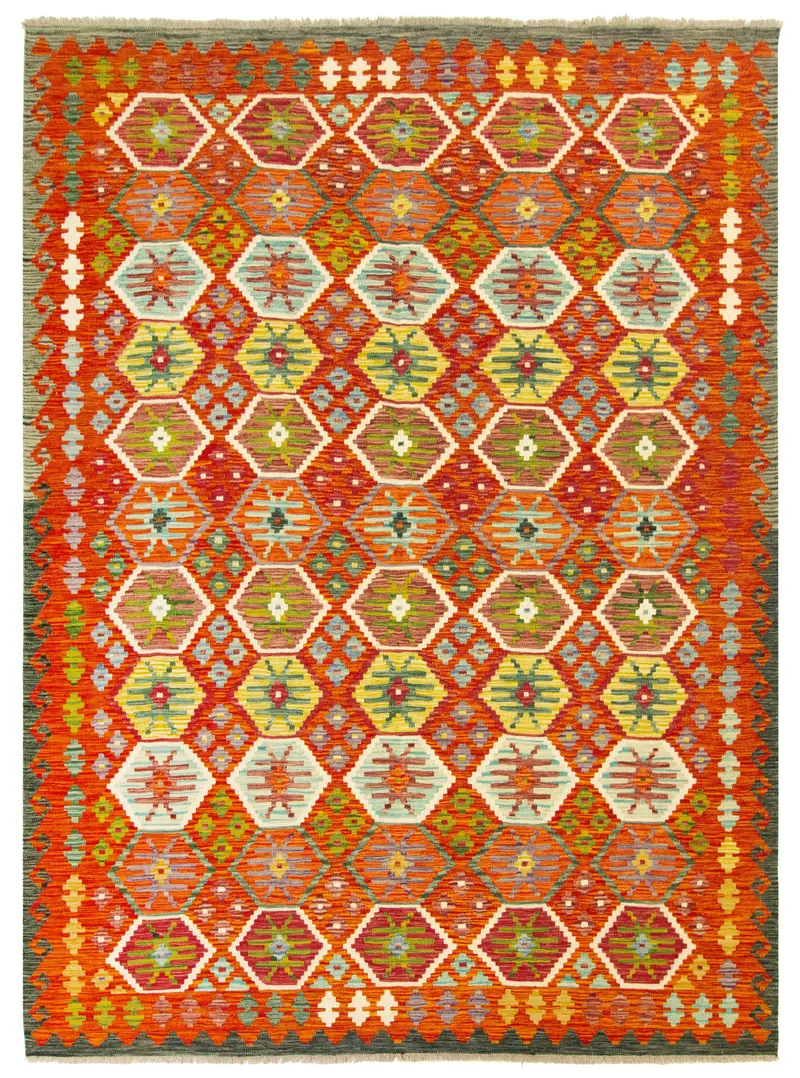 Kilim Afgano | 256 x 206 cm