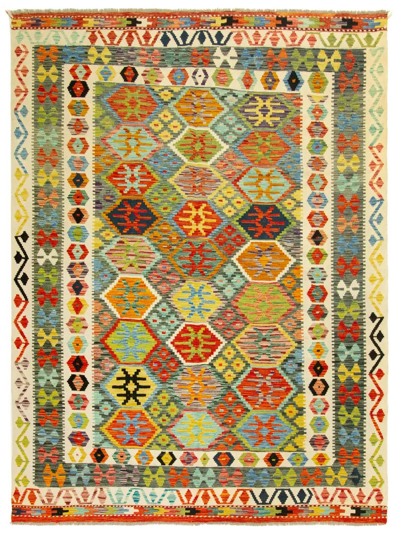 Kilim Afgano | 257 x 210 cm