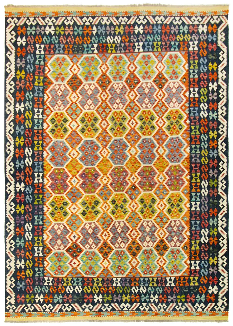 Kilim Afgano | 299 x 259 cm