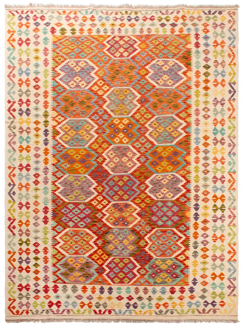 Kilim afgano | 306 x 199 cm