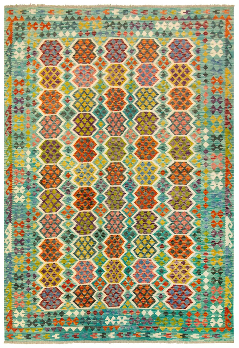 Kilim Afgano | 336 x 264 cm