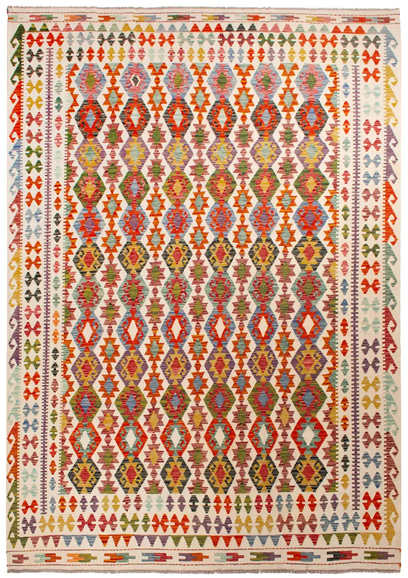 Kilim Afgano | 343 x 257 cm