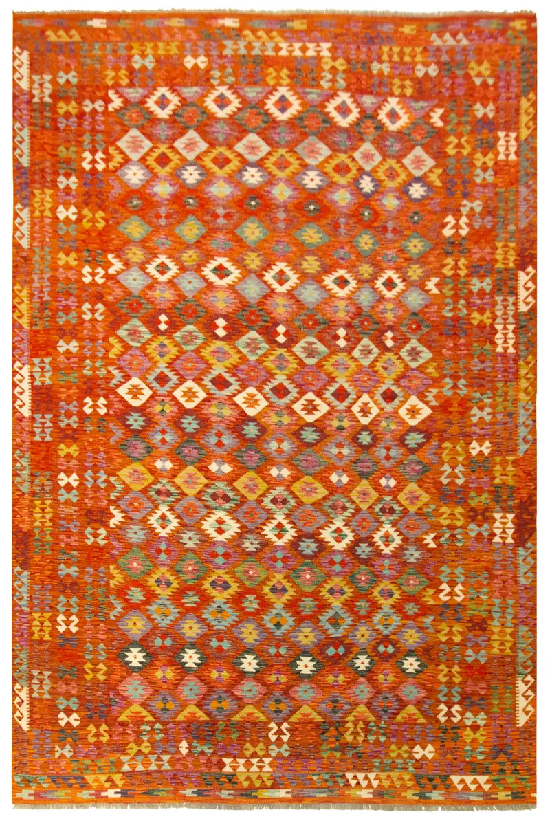 Kilim Afgano | 347 x 261 cm