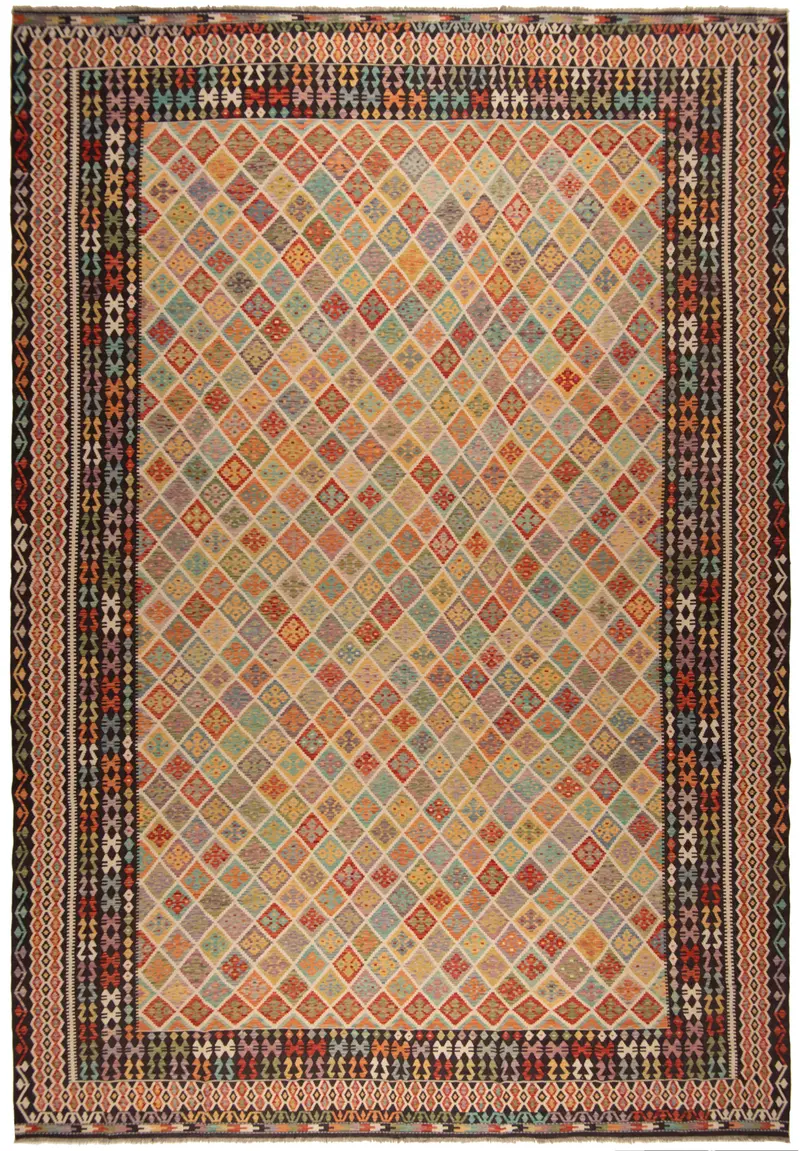 Kilim afgano | 594 x 414 cm