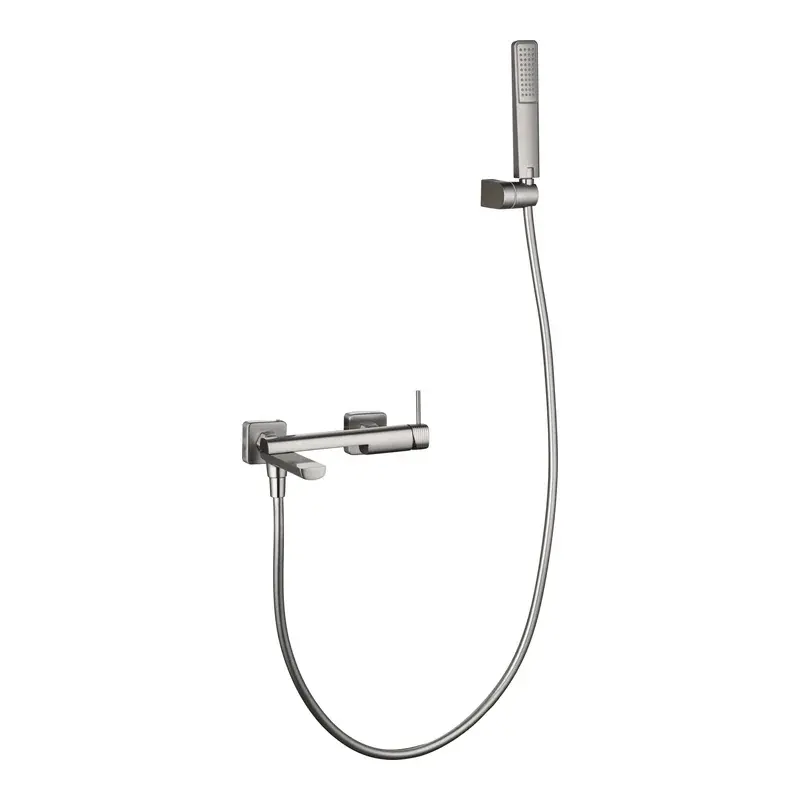 Kit baño/ducha monomando Firenze níquel cepillado Imex