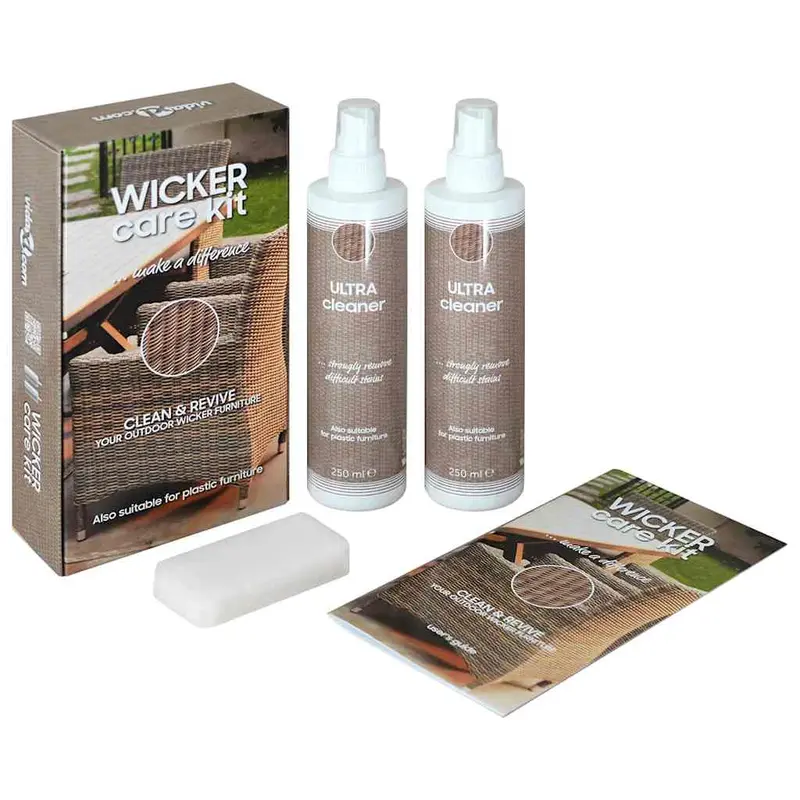 Kit de cuidado para muebles de jardín de ratán y textilene