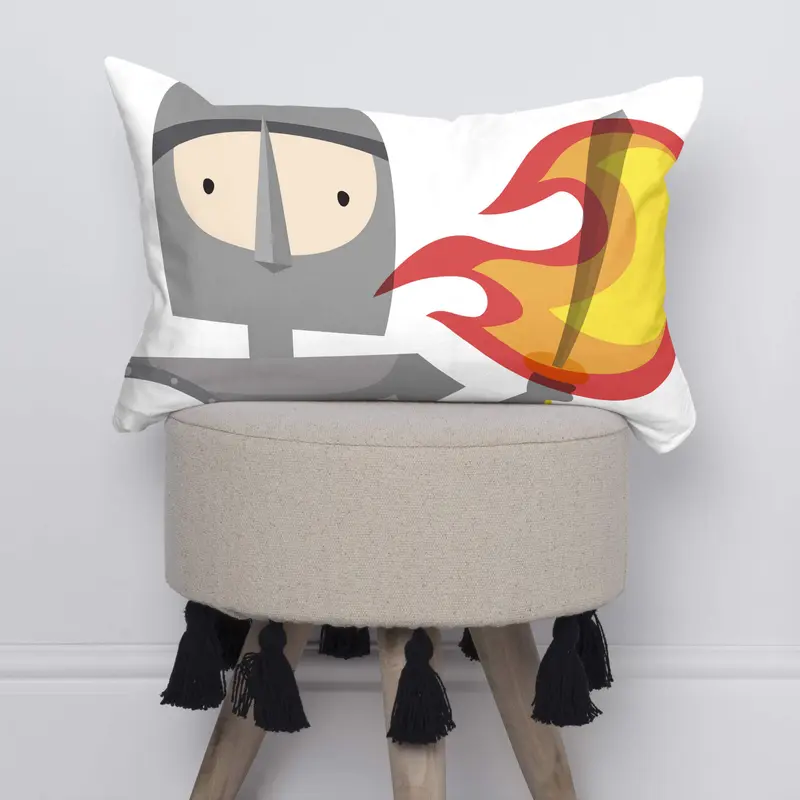 Knight Funda de cojín 50x30 cm