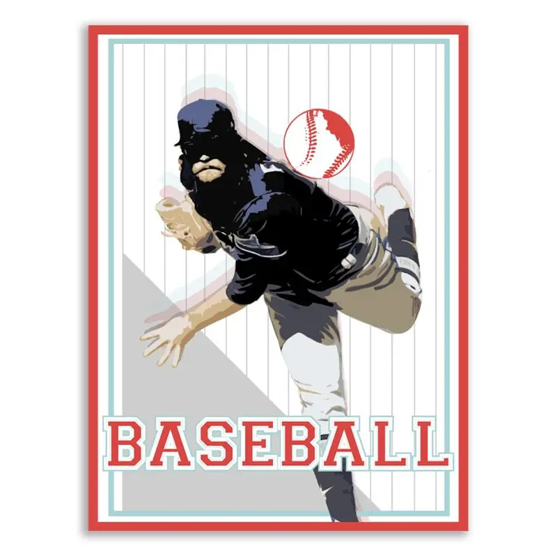 Lámina Infantil Baseball