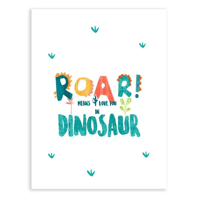 Lámina Infantil Roar