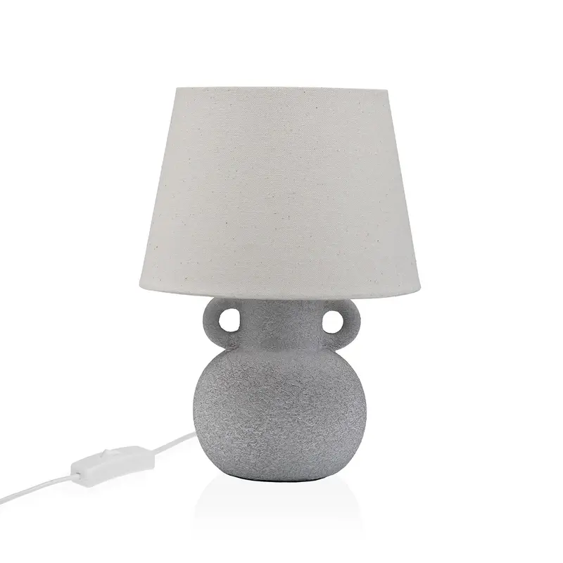 LAMPARA BOTIJO GRIS