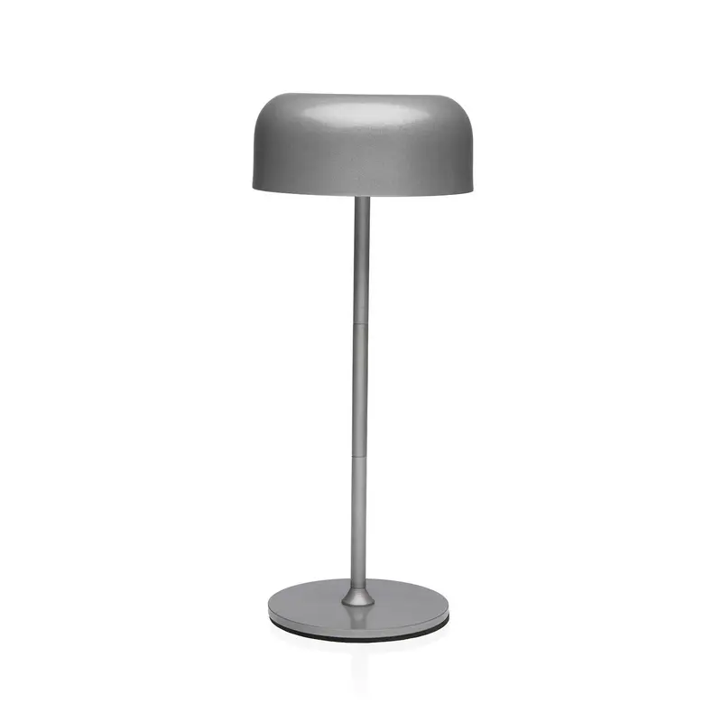 LAMPARA DE MESA ALWARA PLATEADA