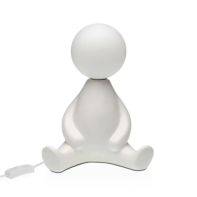 LÁMPARA DE MESA MUÑECO SENTADO