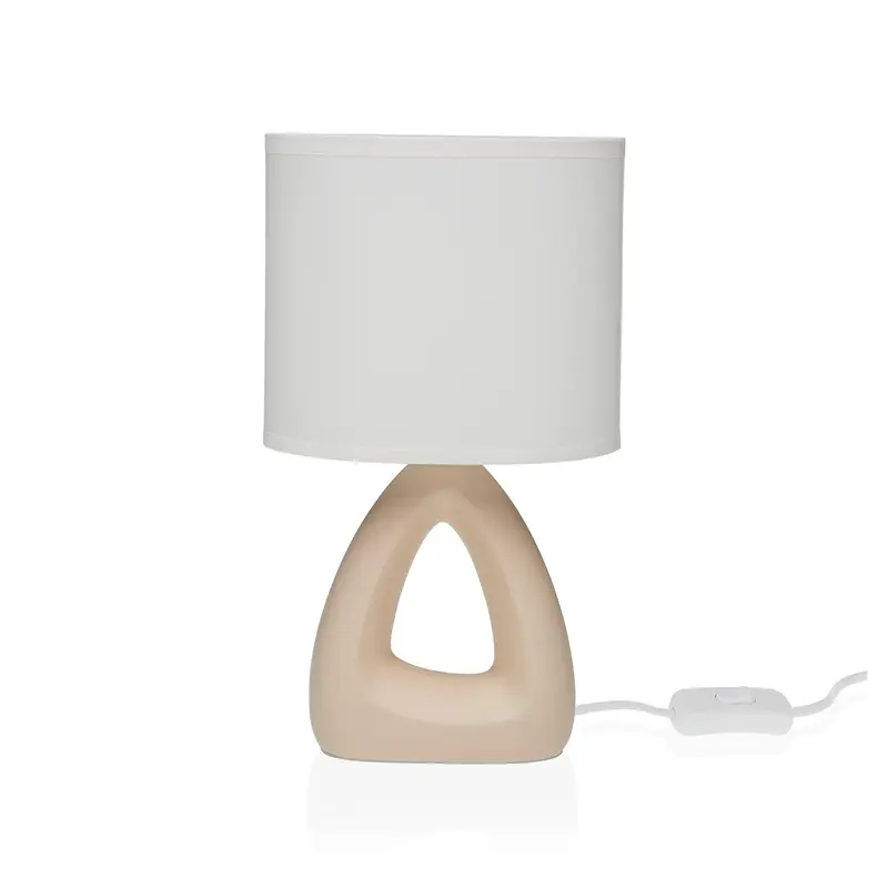 LAMPARA DE MESA NINBA CREMA