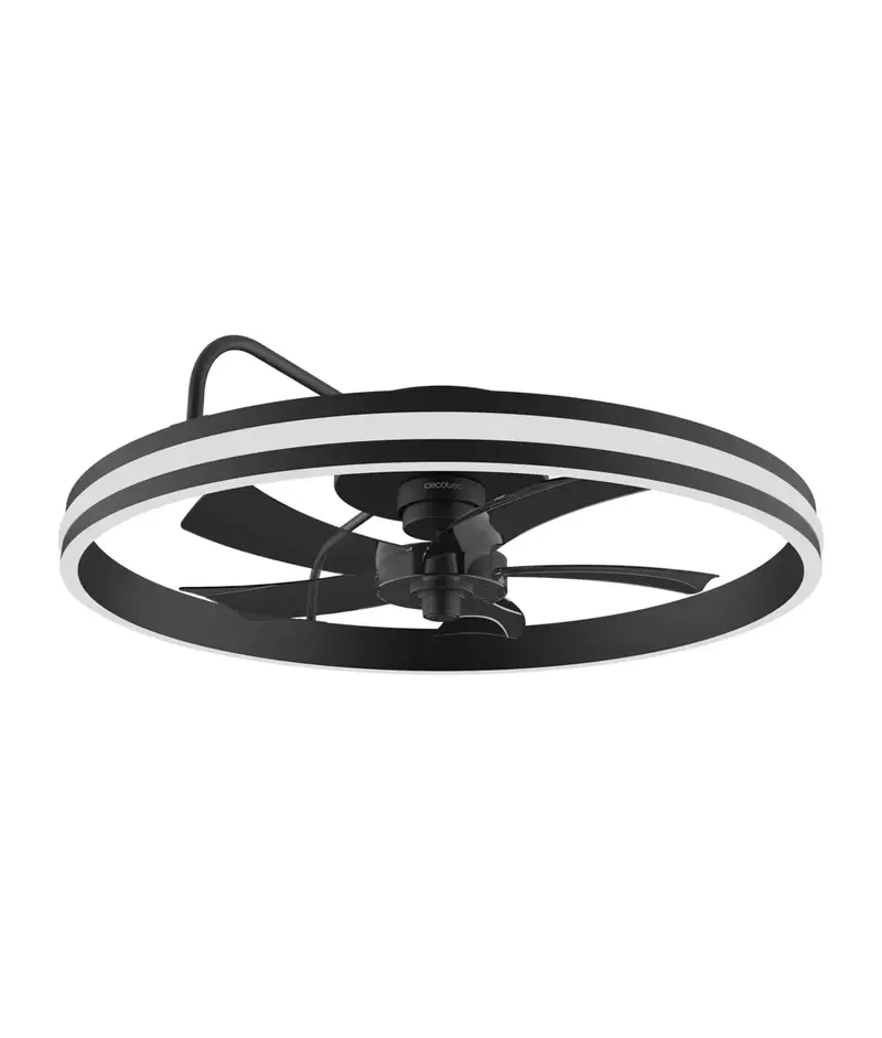 Lámpara EnergySilence Aero 650 FlowLight Ventilador de techo 20W con control remoto y 3 tonalidades de luz Cecotec