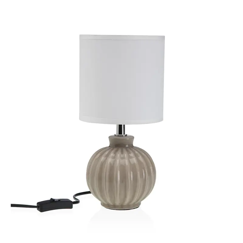LÁMPARA MESA BLOOM GRIS