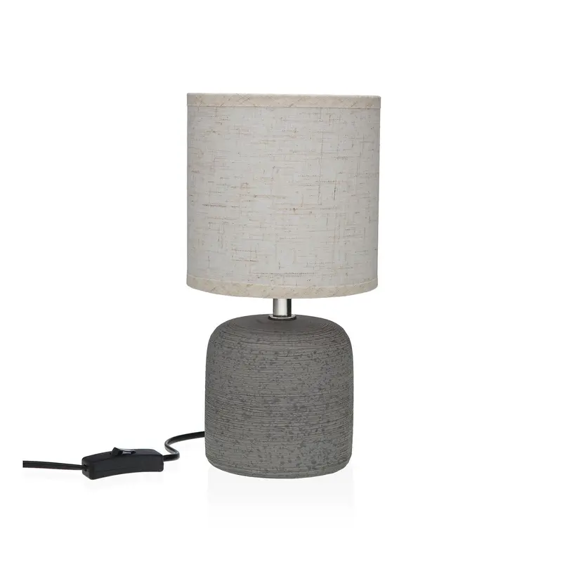 LÁMPARA MESA BRAVE GRIS OSCURO
