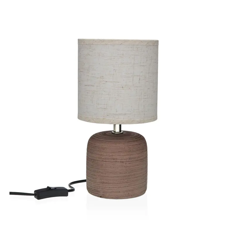 LÁMPARA MESA BRAVE MARRON