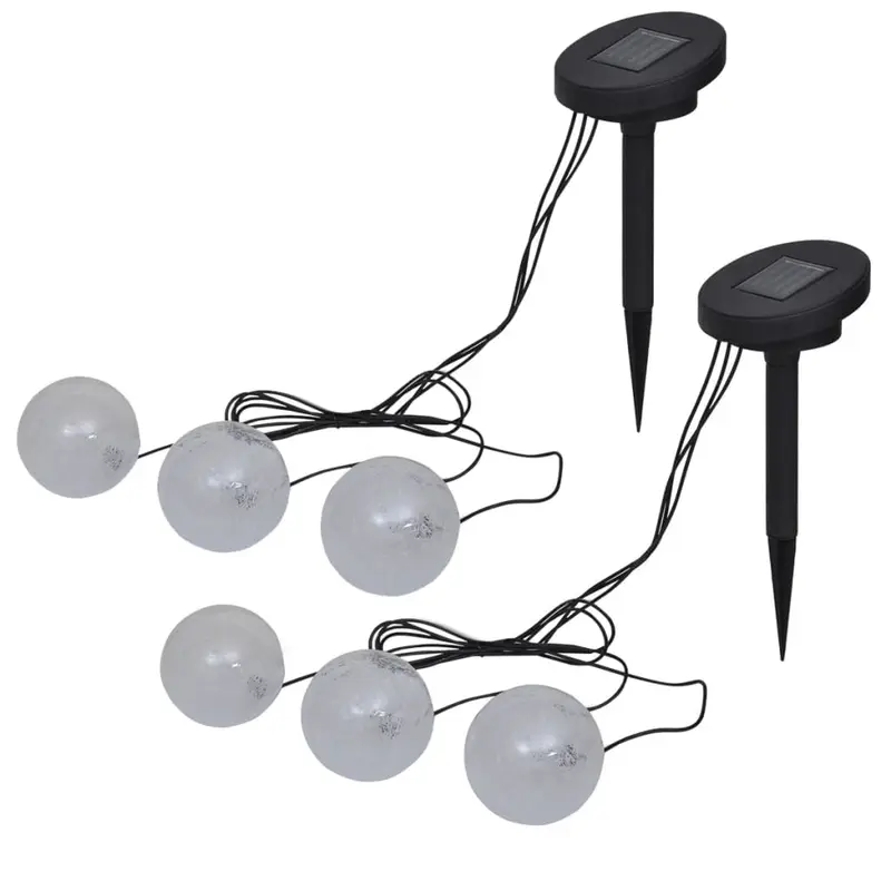 Lámparas flotantes LED para estanque y piscina 6 unidades