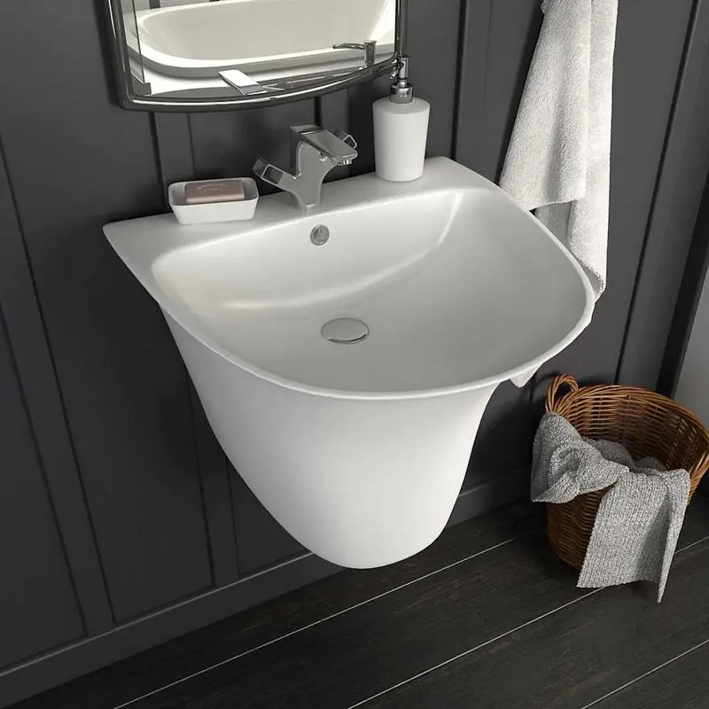 Lavabo 47 x 45 x 37 cm Cerámica Glaseada