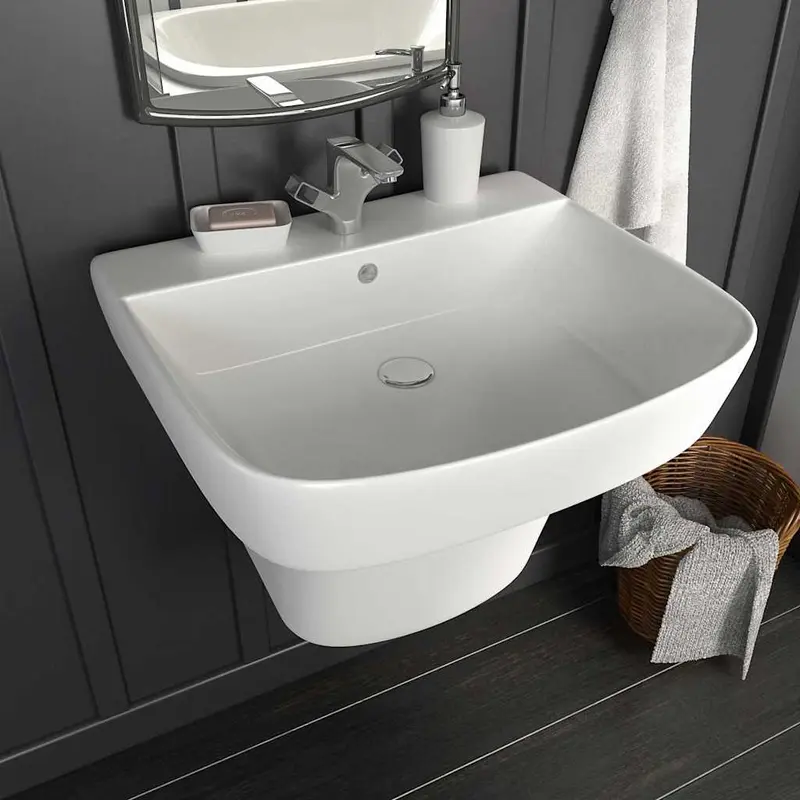 Lavabo 50 x 45 x 41 cm Cerámica Glaseada