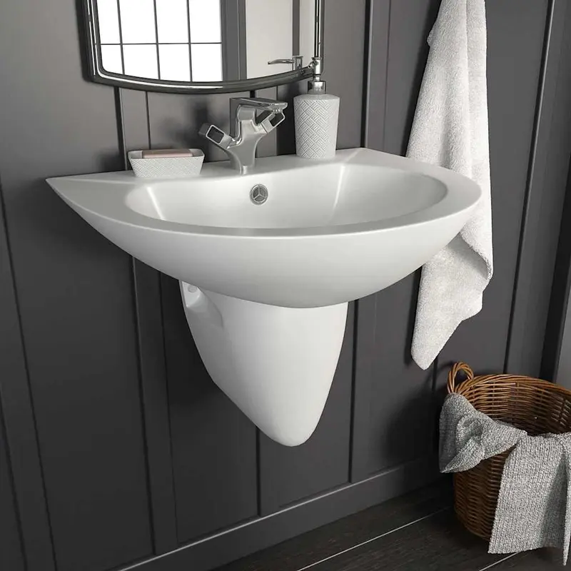 Lavabo 52 x 45 x 49 cm Cerámica Glaseada