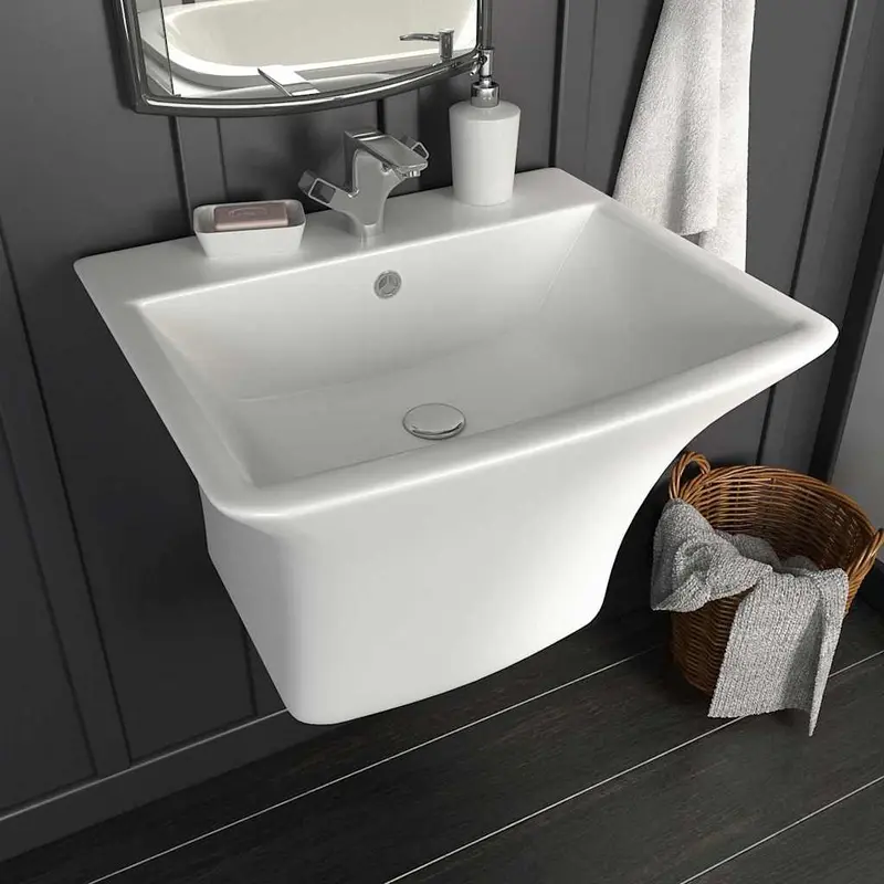 Lavabo 53 x 44 x 37 cm Cerámica Glaseada