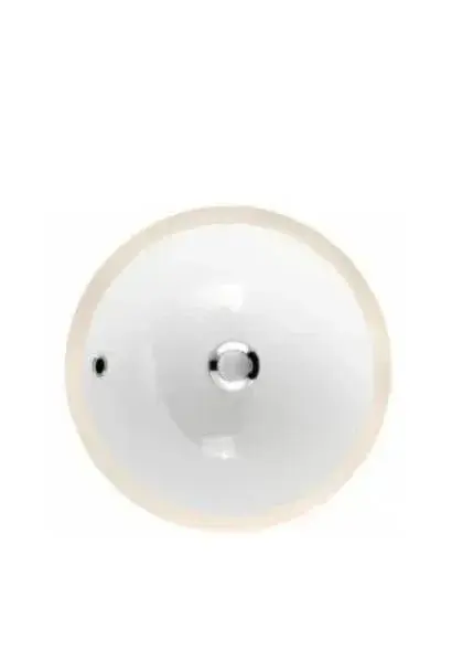Lavabo Bajo Encimera Circular ANNA Unisan – Blanco, 41,5 cm