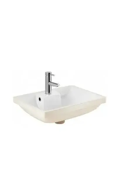 Lavabo Bajo Encimera Rectangular Blanco BIAR Unisan 53,5x39,5 cm