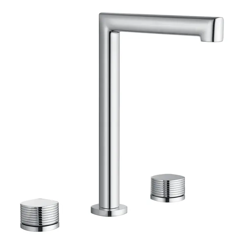 Lavabo bimando sobreencimera caño alto Firenze cromo Imex