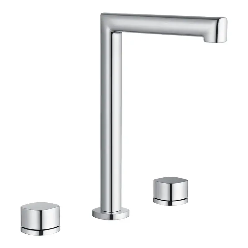 Lavabo bimando sobreencimera caño alto Toscana cromo Imex