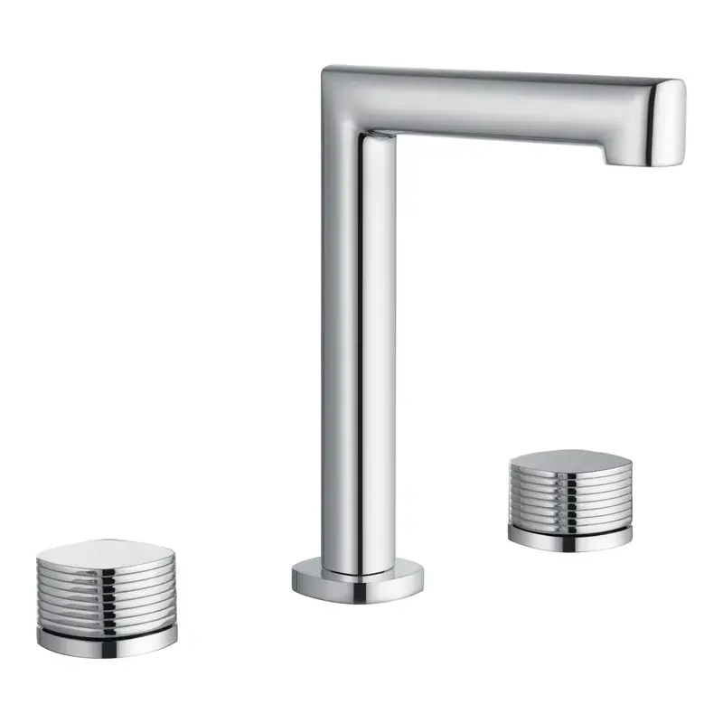 Lavabo bimando sobreencimera caño bajo Firenze cromo Imex