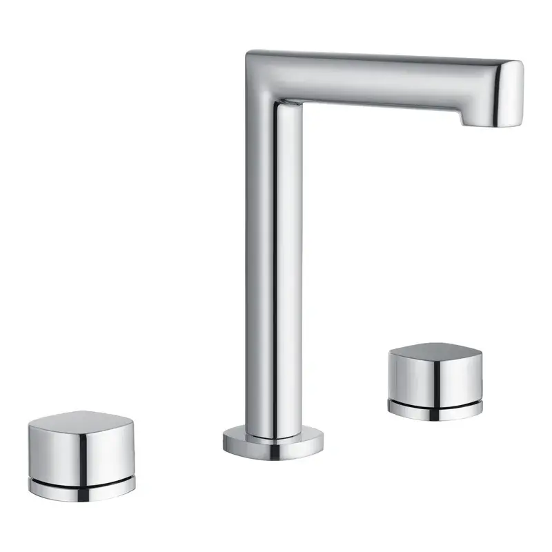 Lavabo bimando sobreencimera caño bajo Toscana cromo Imex