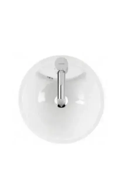 Lavabo Circular Encastrado 41 cm Blanco Unisan Anna