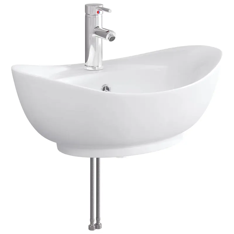 Lavabo de baño Cromado 59 x 35 x 21 cm Metal