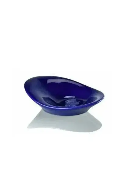 Lavabo sobre encimera 53 cm azul MORFYS Unisan con válvula