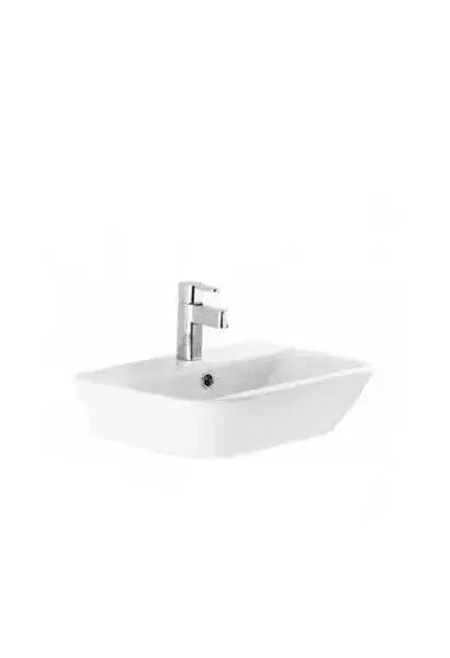 Lavabo Suspendido 50 cm Porcelana Blanca LOOK Unisan