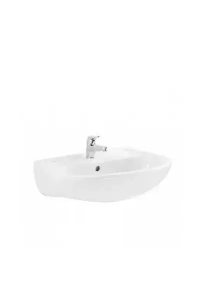 Lavabo Suspendido 60 cm Porcelana Blanca Cetus Unisan
