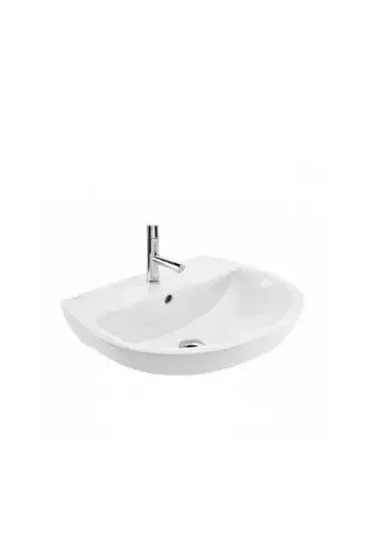 Lavabo Suspendido EASY Unisan 55 cm Porcelana Blanca