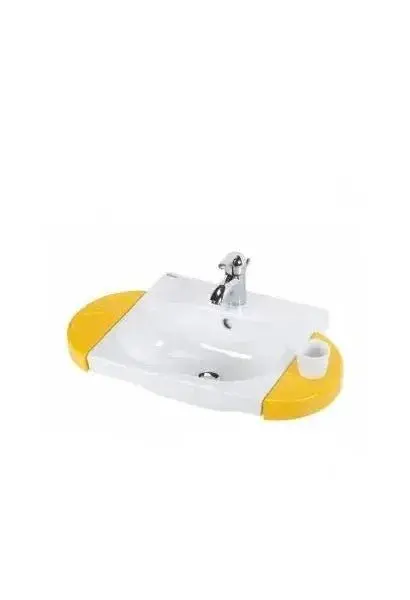 Lavabo Suspendido Infantil 43 cm Porcelana Blanca WCKIDS Unisan