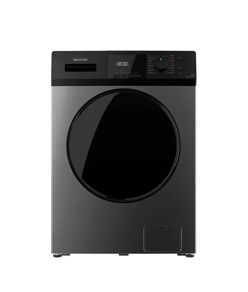 Lavadora Bolero DressCode 10410 Inverter Steel Cecotec