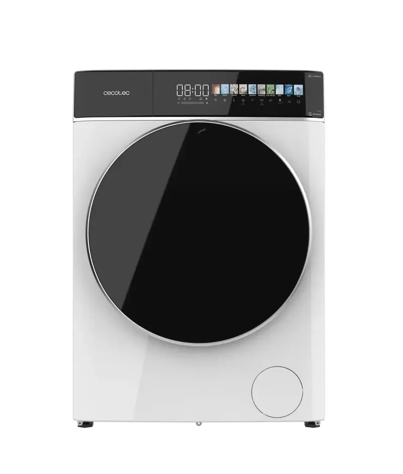 Lavadora Inteligente 10kg con Autodosis, Vapor y Pantalla FullColor 10,3 pulgadas de Cecotec
