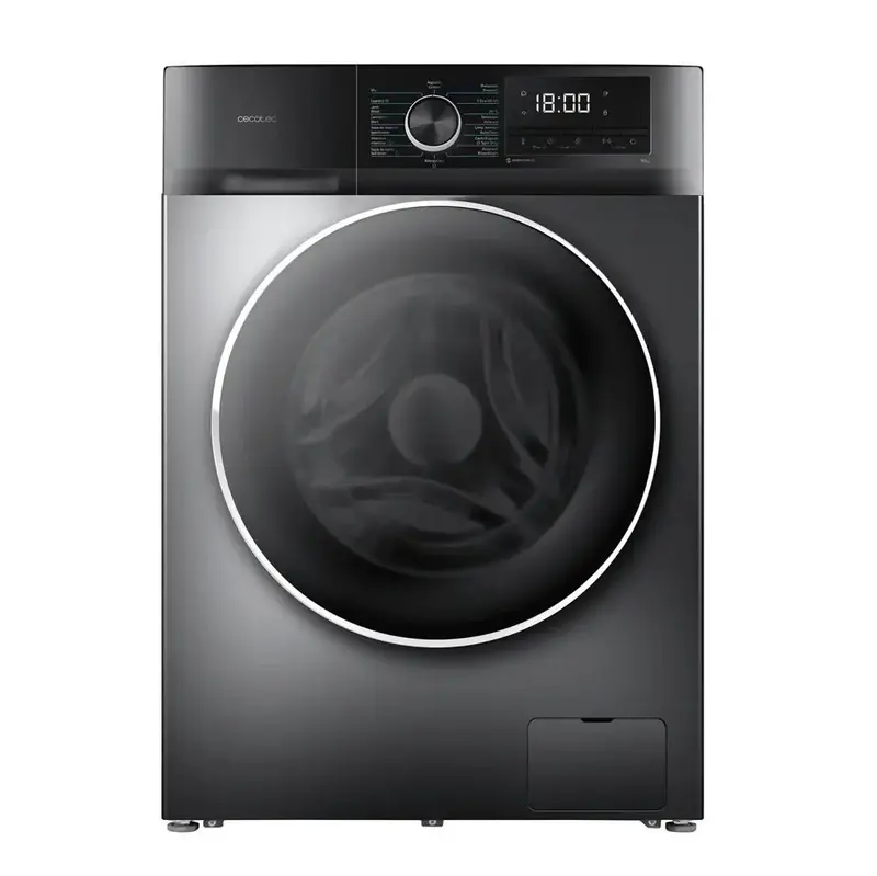 Lavadora Inverter 12kg con SteamMax, Motor Silencioso y Eficiencia Energética A de Cecotec