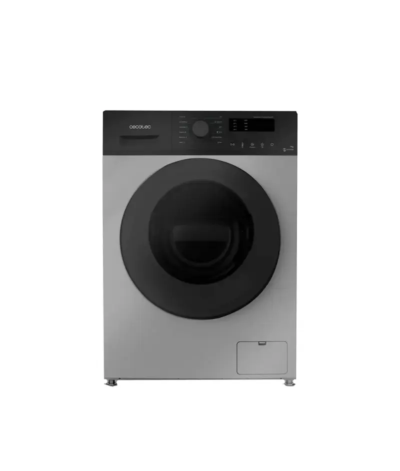 Lavadora Inverter 7kg Clase A con Vapor y 12 Programas para Ahorro Energético de Cecotec
