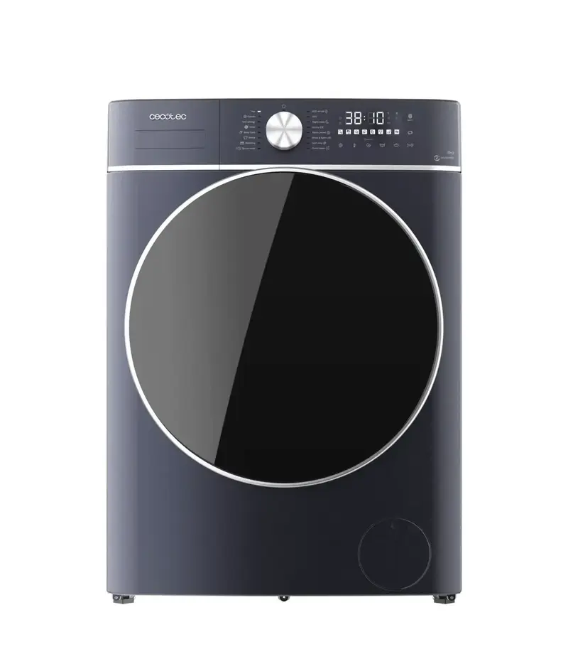 Lavadora Secadora Bolero Wash&Dry 10680 Inverter Ice Blue 10kg 1400rpm 16 programas y Tecnología Antibacteriana de Cecotec