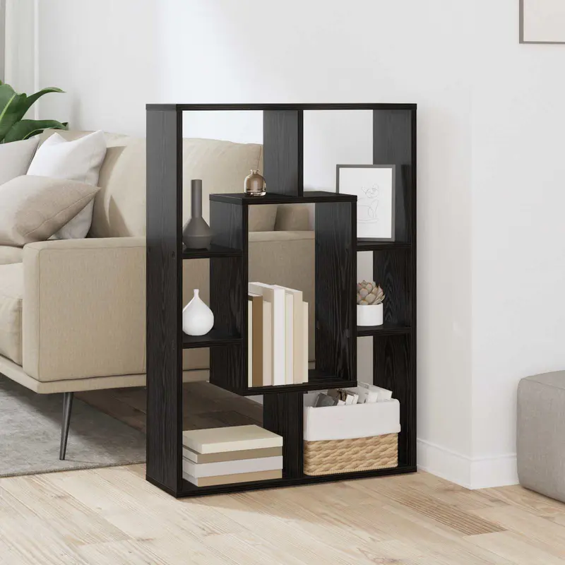 Librería Roble Negro 63 x 20 x 90 cm Madera de ingeniería