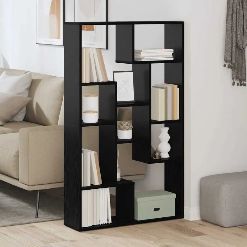 Librería Roble Negro 72 x 20 x 102,5 cm Madera de ingeniería
